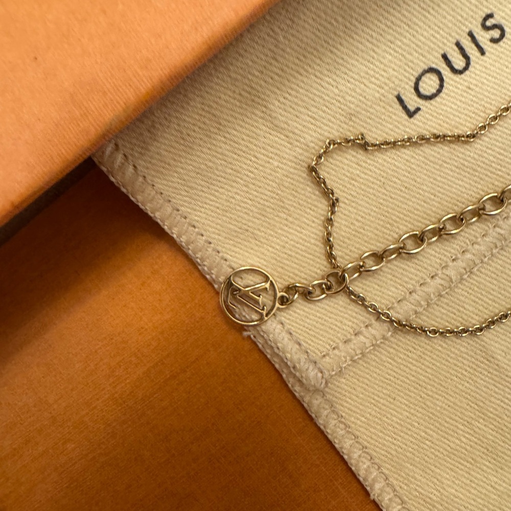 Louis Vuitton Iconic Enamel Necklace with Iconic Monogram - Picture 4 of 6